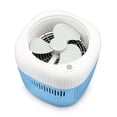 thumbnail image 3 of Crane Mist Free Evaporative Humidifier, 0.5 Gal Top Fill, Wick Filter, Quiet Easy Clean Air Humidifier for Bedroom, Baby Nursery & Home, Dishwasher Safe Tank, 3 Speeds, Blue/White, 3 of 8