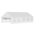 thumbnail image 4 of Lumiparty 20x33 ft Heavy-Duty Party Tent, Large Outdoor Wedding Gazebo Canopy Carport Shelter with Removable Window Sidewalls, Event Tent for Patio, Backyard & Garden, 4 of 7