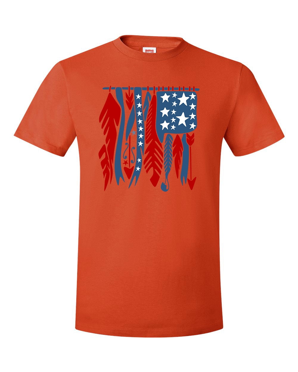 Custom Apparel R Us - Patriotic American Flag USA Feathers Mens Short ...
