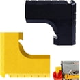 thumbnail image 4 of Dust Extraction Adapter for DeWALT Table Saws — 2 Inch Dust Collector Connector Fits DW745 DWE7485, Simple Slide-On Installation with Built-In Bag Hook (Black), 4 of 6