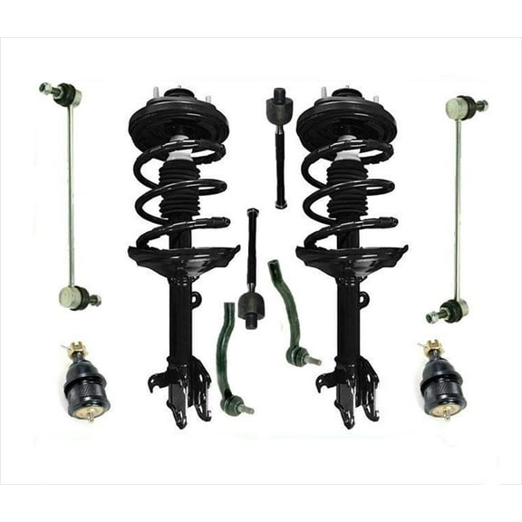 10 Piece Front Coil-Spring Strut Assembly and Chassis Kit for Acura MDX 03-05