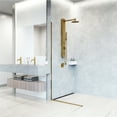 thumbnail image 4 of VIGO Gardenia 39 in. H x 4 in. W 2-Jet Shower Panel System with Round Head and Hand Shower Wand in Matte Brushed Gold, 4 of 14