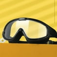 thumbnail image 4 of One-piece Swimming Goggles No Leaking Silicone Anti Fog High-definition TransparentLenses Swim Glasses with Ear Plugs for Adult, 4 of 7