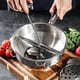 thumbnail image 2 of EeaseMX Rallador de acero inoxidable para verduras y frutas (plateado), 2 of 7