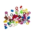 thumbnail image 4 of Anillos de pájaros de pájaros Etiquetas de pájaros Marcadores Fuentes de pájaros para palomas Parrots codorniz estilo A, 4 of 8