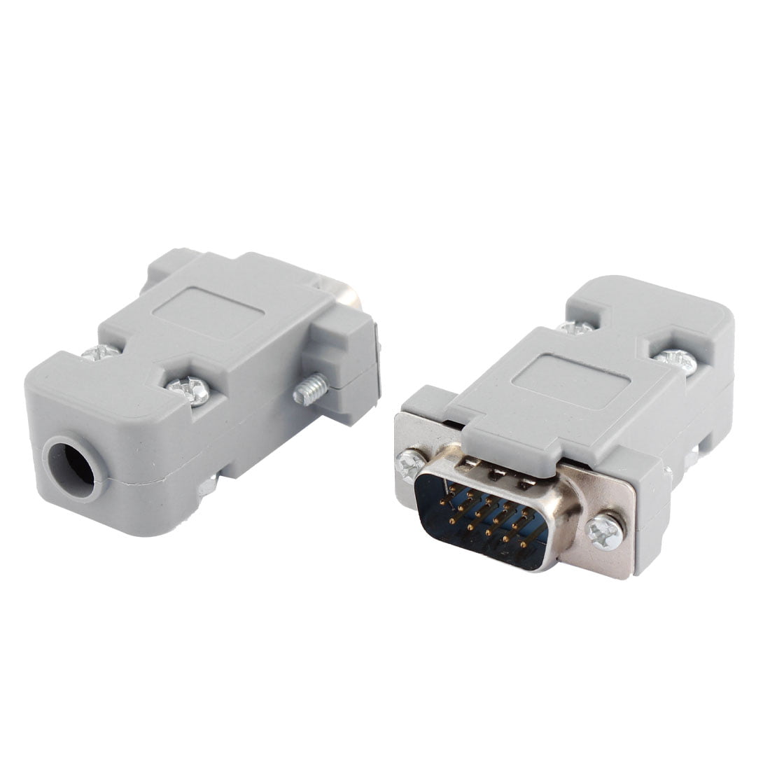 1/5PCS Connector DB-15 DB15 15PIN Wire type Female/Male Jack VGA Socket 