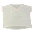 thumbnail image 2 of AMERICA IS NOT THE SAME WITHOUT ME Women's Selfie Perfect Top, Off-White, Small, 2 of 2
