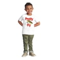 thumbnail image 3 of Funny Fishing Humor Pretty Fly Joke Toddler Boy Girl T Shirt Infant Toddler Brisco Brands 6M, 3 of 5