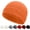 Orange, variant on Fashion Fisherman Beanie Cap for Men Women Short Cuff Knit Beanie Winter Warm Hats Cap, 1pc