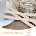thumbnail image 6 of FRCOLOR  500 Pcs Coffee Latte Cappuccino Sticks Mixer Drink Stirrer Beige, 6 of 8