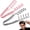 Pink+Gray, variant on 2Pcs Texture Comb, Volume Hair Comb Wide Tooth Comb for Curls, Barber Wide & Fine-Toothed Dual-Purpose Styling Comb, ABS Plastic Texturizing Hair Tool (Black+Gray)