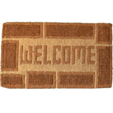 coir imports doormat traditional welcome decor
