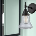 thumbnail image 2 of 447-1W-BK-G192 Innovations Lighting Bellmont - 1 Light Wall Sconce-11.5 Inches Tall and 6 Inches Wide-Matte Black Finish-Clear Glass Color, 2 of 3