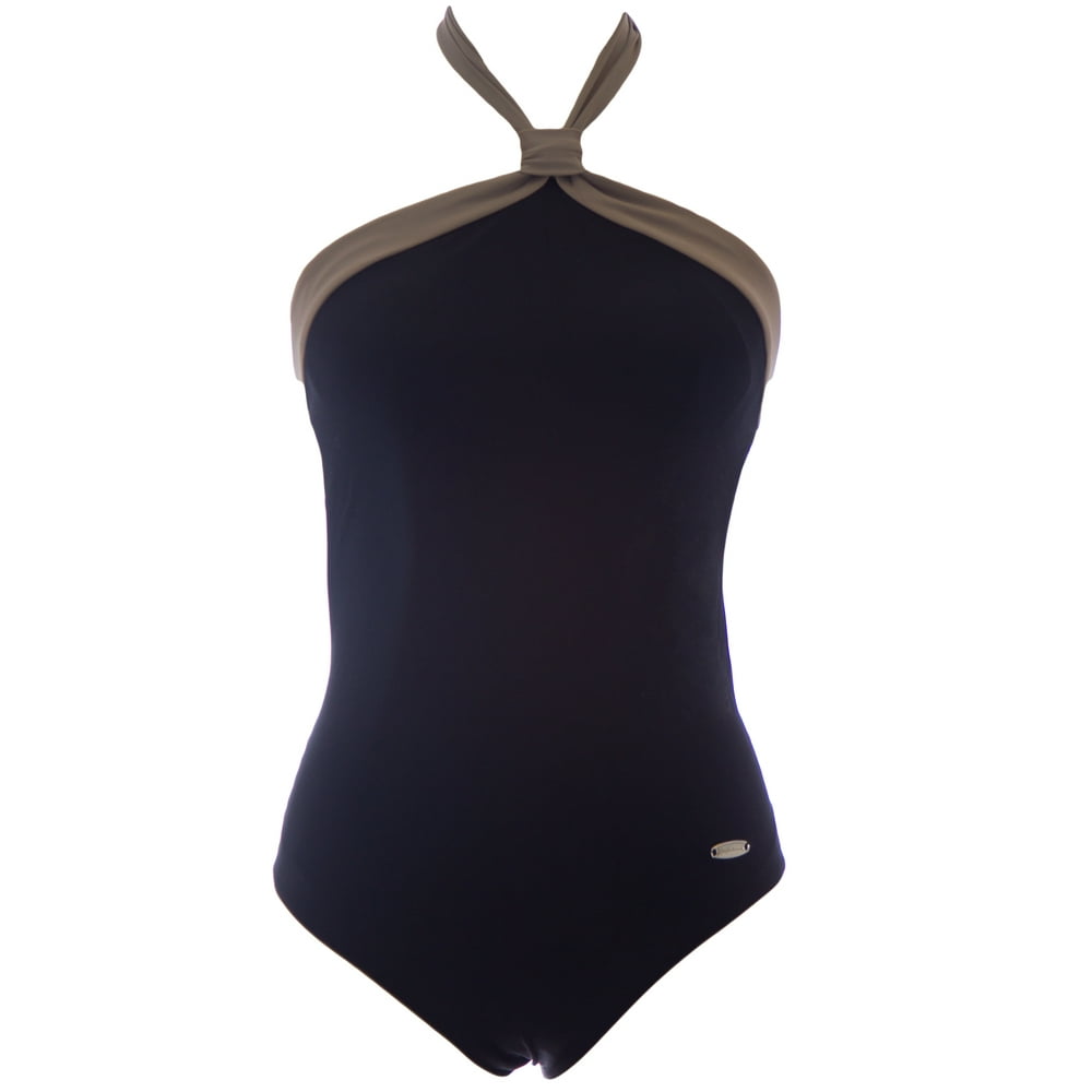Giorgio Armani - Giorgio Armani Women's One-Piece Halter Swimsuit Small ...