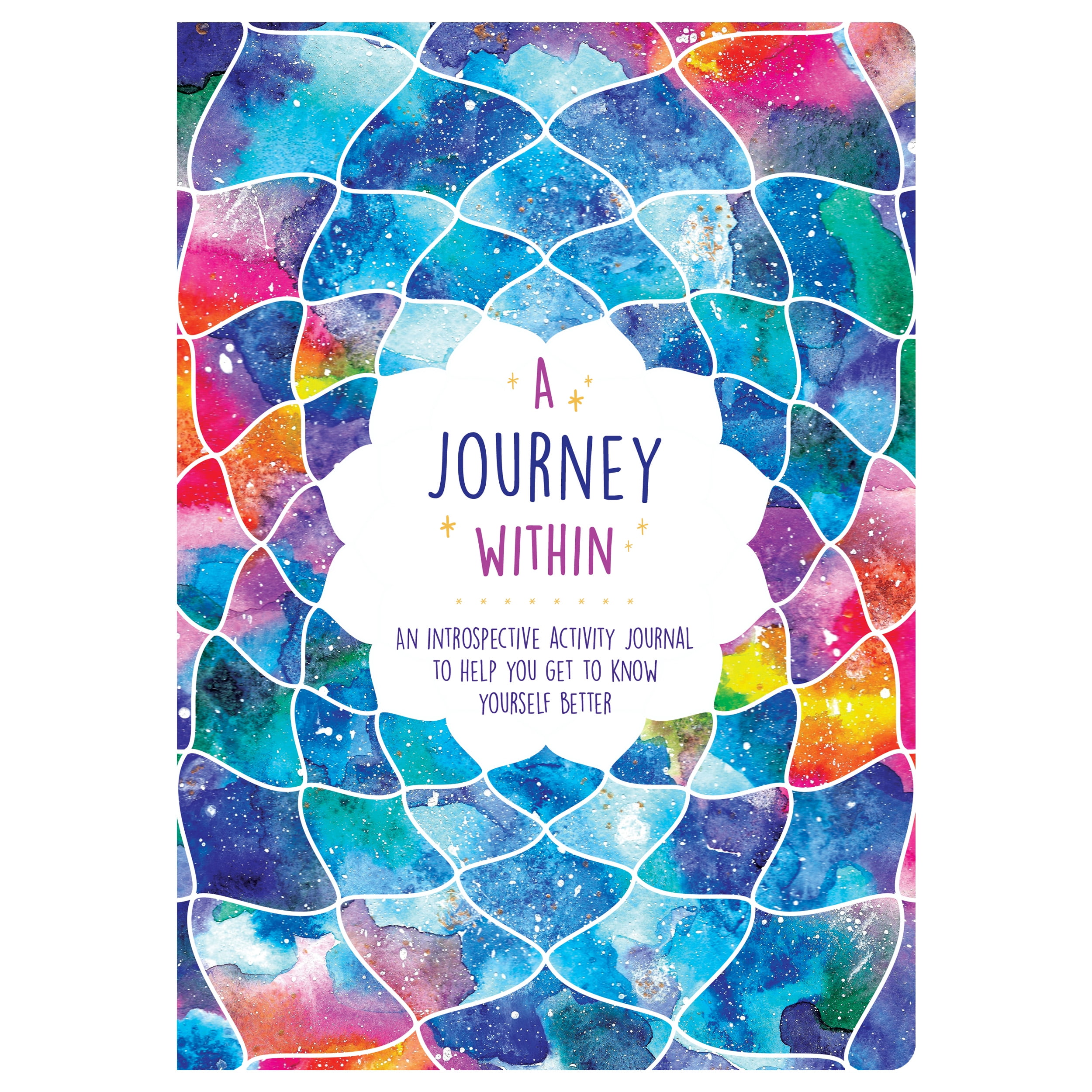 Piccadilly a Journey Within Guided Journal, Flexi Cardstock Cover with Printed Design