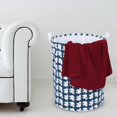 thumbnail image 3 of Caja de almacenamiento plegable de algodón para lavar la ropa, cesta para la colada (oso polar), 3 of 8