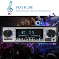 thumbnail image 4 of Radio para Coche de 1 DIN con Bluetooth, Estéreo, Manos , Reproductor MP3, Receptor FM, Entrada AUX/USB/Tarjeta HD, Kit de Tablero., 4 of 5