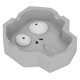 thumbnail image 3 of Ceniceros Para El Hogar, Cenicero Gris Estilo Alienígena, Diseño Redondo Cónico De Fácil Limpieza Para Almacenamiento De Escritorio, 3 of 8