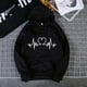 thumbnail image 2 of Sudadera Para Mujer Moda Sudaderas Con Capucha Sudaderas Casual Manga Larga Estampado Bolsillo Tops Blusa Odeerbi  ODB185994, 2 of 5