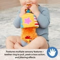 thumbnail image 2 of Ms. Rachel Official Herbie Sensory Take-Along Clip-On Teether Rattle for Strollers, Car Seats & Swings, Ages 3M+, 2 of 5