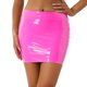 thumbnail image 1 of Women Sexy Slim Pencil Skirts Ladies High Waist Skirt Pure Colour Glossy PU Leather Short Skirt Bodycon Mini Skirts ClubwearM Gong Bohan LED, 1 of 2