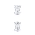 thumbnail image 4 of Portavelas de vidrio Monstrate candelabro transparente hexagonal, 4 of 6
