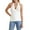 White, variant on Button Down Tops Henley Neck Camisole Sleeveless Shirts Striped Plaid Ruffle Basic Tees