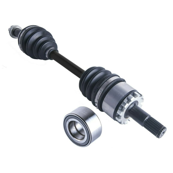 Kawasaki Prairie front left cv axle & wheel bearing 360 650 700 2002 2003-13