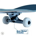 thumbnail image 2 of Braille Skateboarding - Bridge Red & Grey, 31” x 7.75” Complete Skateboard, with 7-Ply Maple Deck and Abec-7 bearings, 2 of 7