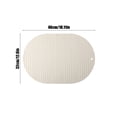 thumbnail image 3 of Heat-Resistant Non-Slip Silicone Placemat for Dining Table Protection from Hot Dishes and Spills, 3 of 6