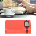 thumbnail image 2 of BIMZUC DIY Mobile 18650 Battery Charger Power Bank 4 Batteries Capacity Box Micro Input 2 Way Charging with LCD Display Red (12.00 cm / 4.72 inches), 2 of 9