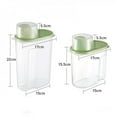 thumbnail image 4 of Cereal Storage Box Durable 1.9/2.5L Large Capacity Airtight Dry Food Container, 4 of 6