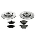 thumbnail image 3 of PowerStop Front Z23 Evolution Sport Carbon-Fiber Ceramic Brake Pad and Drilled & Slotted Rotor Kit Fits: VOLVO Select Models K4552, 3 of 10