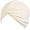 Beige, variant on 1Pcs Beauty Chemo Sleep Turban Headwear Scarf Beanie Cap Hat for Cancer Patient Hair Loss