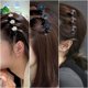 thumbnail image 4 of Pinzas para el Cabello Trenzadas XINYU con Piedras de Cristal Brillantes Juego de 2, 4 of 7