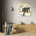 thumbnail image 3 of Dana Underdahl 28x28 Gallery Wrapped Canvas Wall Art Titled - Safari Baboon and Baby I, 3 of 4