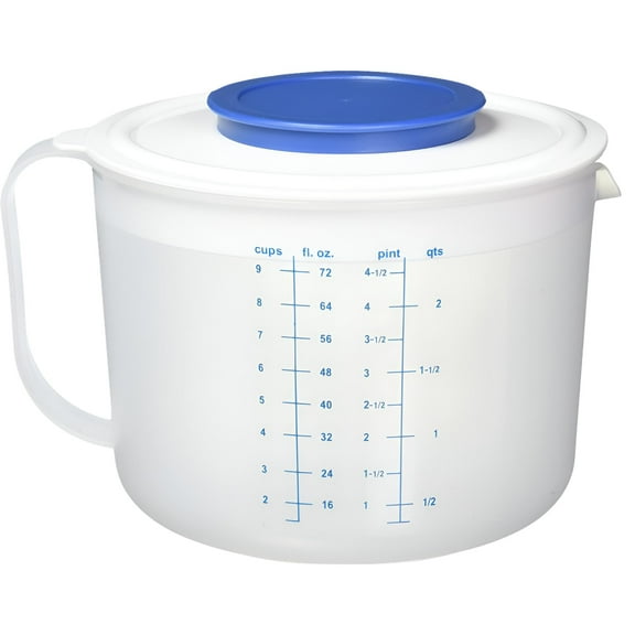Norpro Mixing Jug with Measures, 9-Cup, One Size, Blue