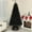 Black, variant on HOMCOM 7.5ft Artificial White Christmas Tree, Holiday Décor with Steel Base