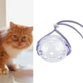 thumbnail image 4 of Wweixi Cat Muzzle Set Mesh Breathable Cat Muzzle Comfortable Safety Pet Muzzle L purple L, 4 of 6