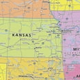 thumbnail image 2 of MapSherpa: USA Political Wall Map - 36 x 24 inch Poster - Front Lamination, 2 of 2