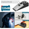 thumbnail image 2 of shiyou-Upgraded Portable Door Lock & Door Stop Alarm, Dual Protection Security Door Kit, Door \u200bSecurity Devices Pocket Self Defensey Tools, for Traveling Hotel Home Apartment College House, 2 of 4