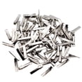 thumbnail image 1 of Paquete de 30/100 Pinzas de Pelo de Cocodrilo Planas de Una Sola Punta DIY Espacios en Blanco 32mm 100 Uds, 1 of 5