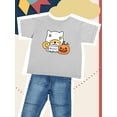 thumbnail image 3 of Halloween Shiba Ghost Costume T - Toddler T-Shirt, 3 of 4