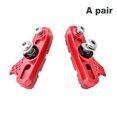 thumbnail image 2 of Greeniant 1 par de pastillas de freno, accesorio de repuesto, tope de rueda, pieza de bicicleta para reemplazar Ciclismo Rojo rojo Greeniant OD020648-06, 2 of 6