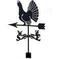 thumbnail image 1 of Tier weather vane, decorative weather vane, wind direction indicator set for outdoor use, garden, lawn, metal bracket, weather vane Ref: 2384, 1 of 5