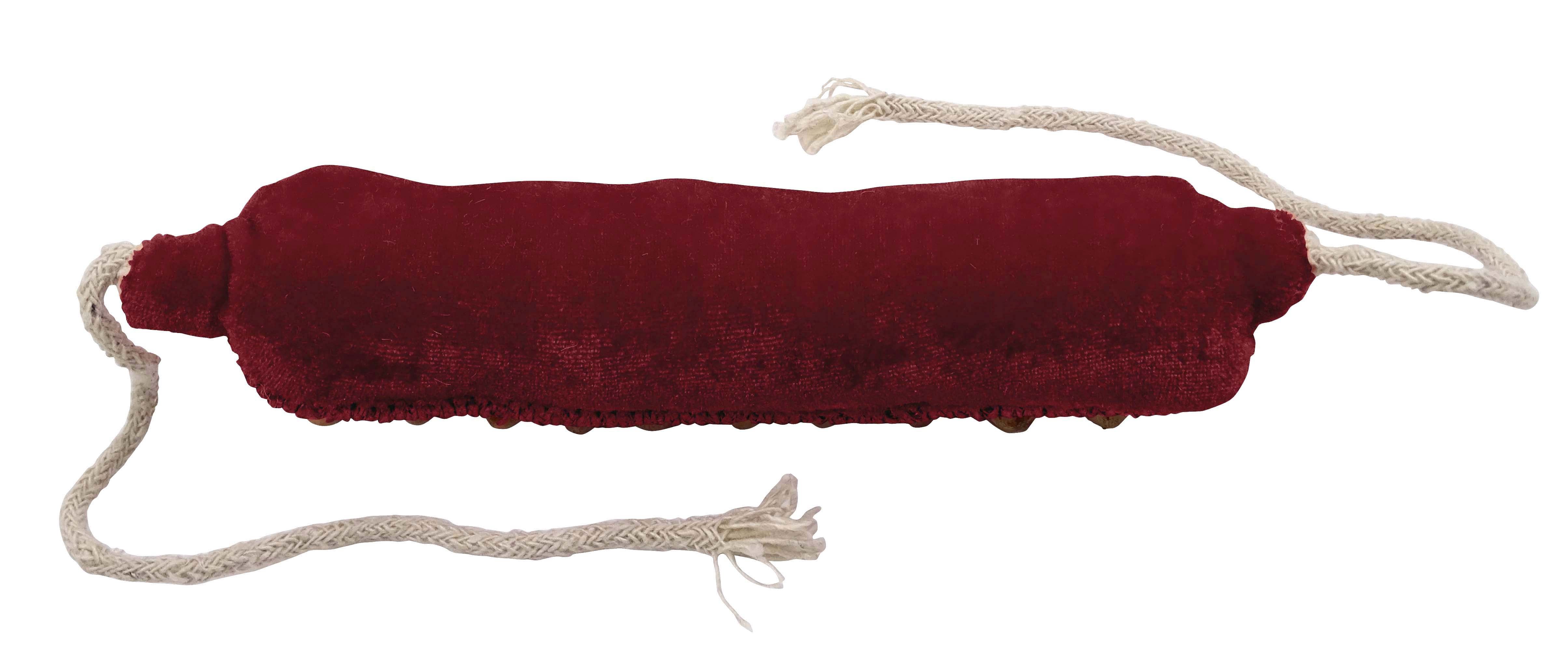 Banithani Indian Traditional 3 Line Classical Kathak 12 No Ghungroo Anklets Dancing Ankle Bracelet Pair Jewelry-Maroon