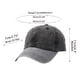 thumbnail image 2 of Gorra de béisbol unisex de moda veraniega informal con protección solar: algodón, talla única, color liso, versátil y combinable., 2 of 2