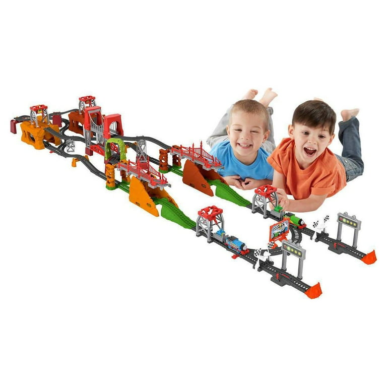 Thomas & Friends All Around Sodor Deluxe Set, sale motorized train set