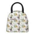 thumbnail image 1 of Balery Jungle Animal Bolsa de Almuerzo para Mujeres, Caja de Almuerzo, Bolsa de Almuerzo Pequeña Impermeable, Tote de Almuerzo Reutilizable con Gran Capacidad, 1 of 6