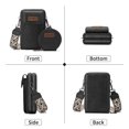 thumbnail image 6 of KALUNMA Small Crossbody Cell Phone Purse for Women, Vegan Leather Small Crossbody Bag Wallet Purse Coin Pouch, 6 of 6